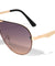 Rimless Shield Aviators Sunglasses Wholesale