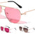 Groved Fashion Aviators Sunglasses Wholesale