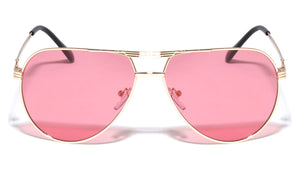 Groved Fashion Aviators Sunglasses Wholesale