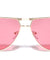 Groved Fashion Aviators Sunglasses Wholesale