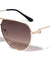 Groved Fashion Aviators Sunglasses Wholesale