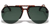 Semi-Rimless Aviators Sunglasses Wholesale