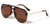 Semi-Rimless Aviators Sunglasses Wholesale