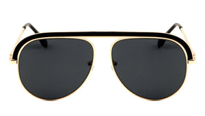 Thick Top Rim Aviators Wholesale Sunglasses