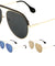 Thick Top Rim Aviators Wholesale Sunglasses