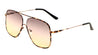 Flat Top Squared Aviators Wholesale Sunglasses