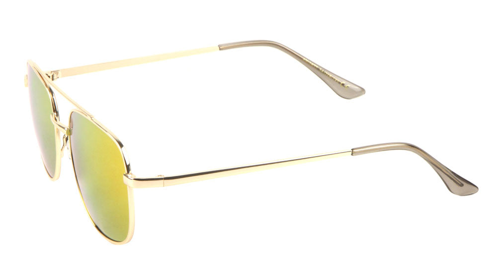 Squared Aviators Wholesale Sunglasses