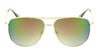 Rectangle Fashion Aviators Wholesale Sunglasses