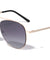 Cross Bridge Color Mirrored Aviators Wholesale Sunglasses