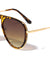 Square Bridge Aviators Wholesale Sunglasses