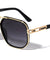 Squared Deco Fashion Aviators Wholesale Sunglasses