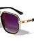 Squared Deco Fashion Aviators Wholesale Sunglasses
