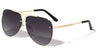 V Design Tear Drop Aviators Fashion Wholesale Sunglasses