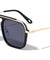 Flat Top Cross Bar Modern Square Aviators Wholesale Sunglasses