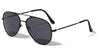 Thin Flat Temple Classic Aviators Wholesale Sunglasses