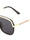 Solid Browline Fashion Aviators Sunglasses Wholesale