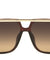 Solid Browline Fashion Aviators Sunglasses Wholesale
