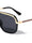 Three Stripe Temple Aviators Sunglasses Wholesale
