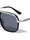 Three Stripe Temple Aviators Sunglasses Wholesale