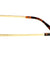Grooved Temple Aviators Sunglasses Wholesale
