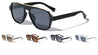 Metal Top Bar Square Modern Aviators Wholesale Sunglasses