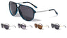 Flat Temple Modern Aviators Wholesale Sunglasses