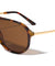 Flat Temple Modern Aviators Wholesale Sunglasses