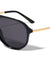 Flat Temple Modern Aviators Wholesale Sunglasses