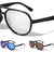 Rhombus Temple Pattern Flat Top Aviators Wholesale Sunglasses