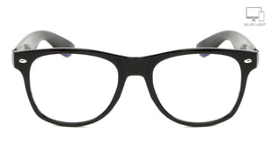 Blue Light Blocking Black Classic Wholesale Eyewear