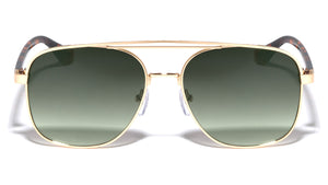 Double Top Bar Modern Aviators Wholesale Sunglasses