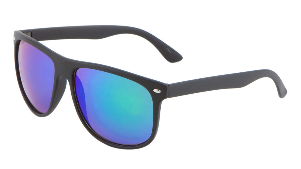 Classic Color Mirror Metal Accent Wholesale Bulk Sunglasses