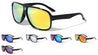 Color Mirror Aviators Wholesale Bulk Sunglasses
