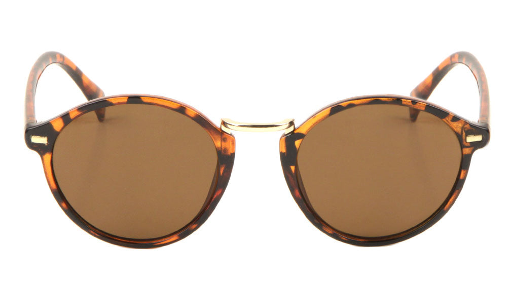 Round Retro Keyhole Sunglasses Wholesale