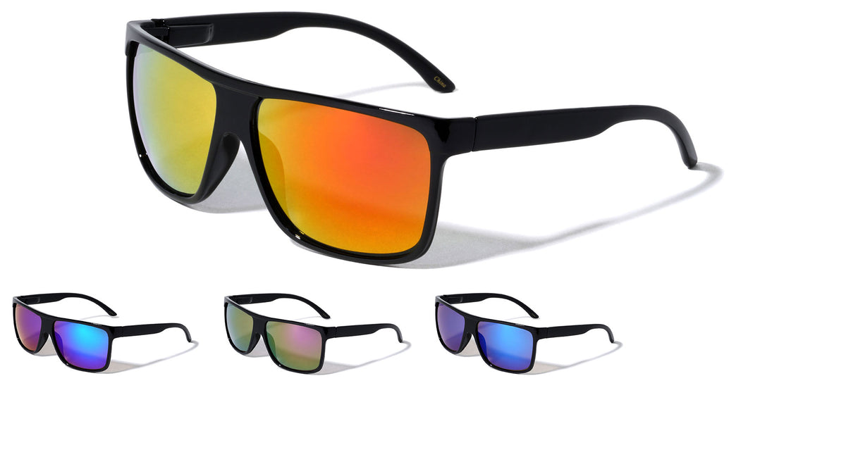 Spring Hinge Sports Color Mirror Sunglasses Wholesale
