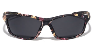 Camouflage Oval Sports Wholesale Sunglasses