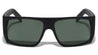 Flat Top Grip Temple Rectangle Wholesale Sunglasses