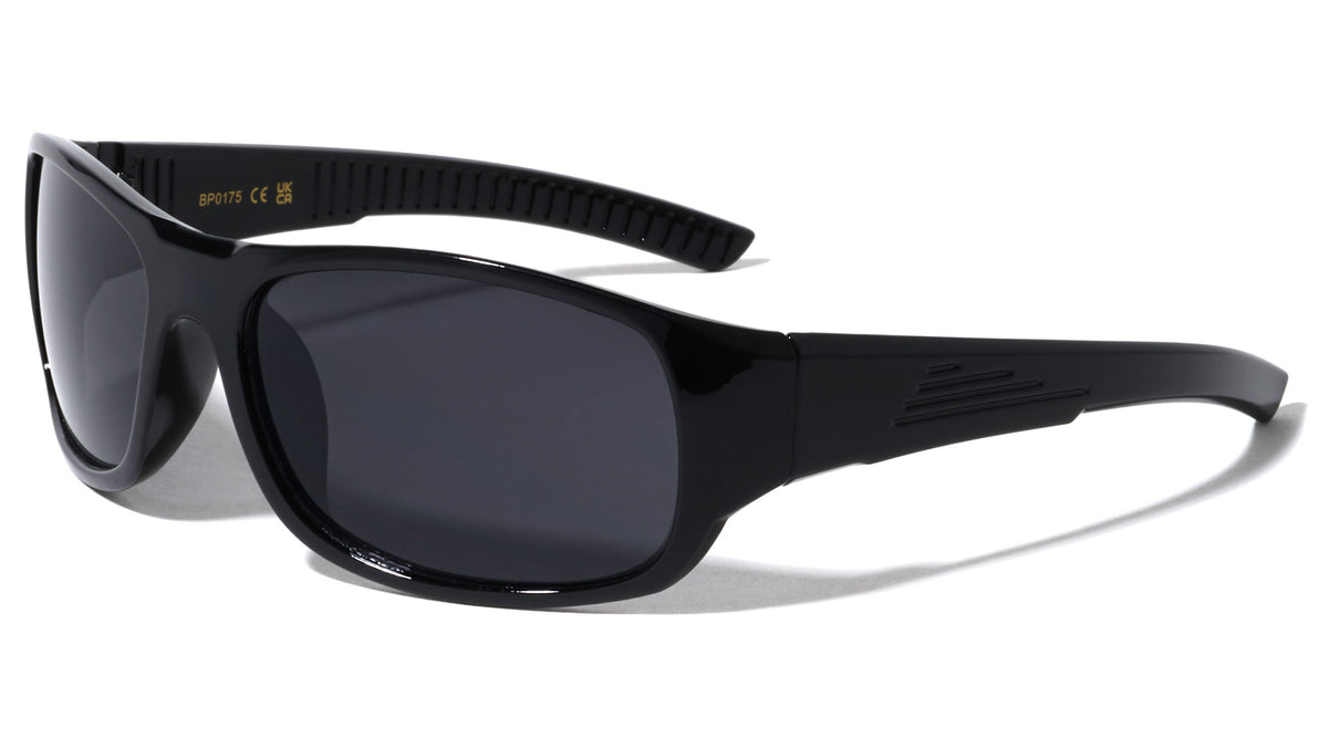 Grip Temple Oval Sports Wholesale Sunglasses