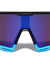 Color Mirror Cutout Lens One Piece Shield Sports Wholesale Sunglasses