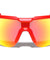 Color Mirror Semi Rimless One Piece Shield Sports Wholesale Sunglasses