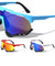 Color Mirror One Piece Shield Lens Sports Wholesale Sunglasses