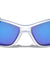 Color Mirror Lens Rubber Tips Oval Sports Wholesale Sunglasses