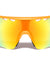 Color Mirror Shield Lens Accent Cutout Sports Wholesale Sunglasses