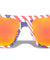 American Flag Print Color Mirror Square Sports Wholesale Sunglasses
