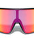 Color Mirror Frosted Crystal Color One Piece Shield Lens Sports Wholesale Sunglasses