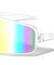 Color Mirror Frosted Crystal Color One Piece Shield Lens Sports Wholesale Sunglasses
