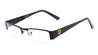KHAN Semi-Rimless Clear Rectangle Glasses Wholesale