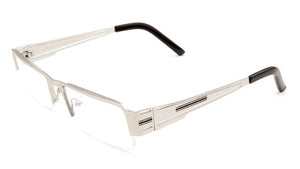 KHAN Rectangle Semi-Rimless Clear Lens Wholesale Glasses