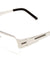 KHAN Rectangle Semi-Rimless Clear Lens Wholesale Glasses