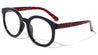 Polka Dots Temple Print Clear Lens Eyewear